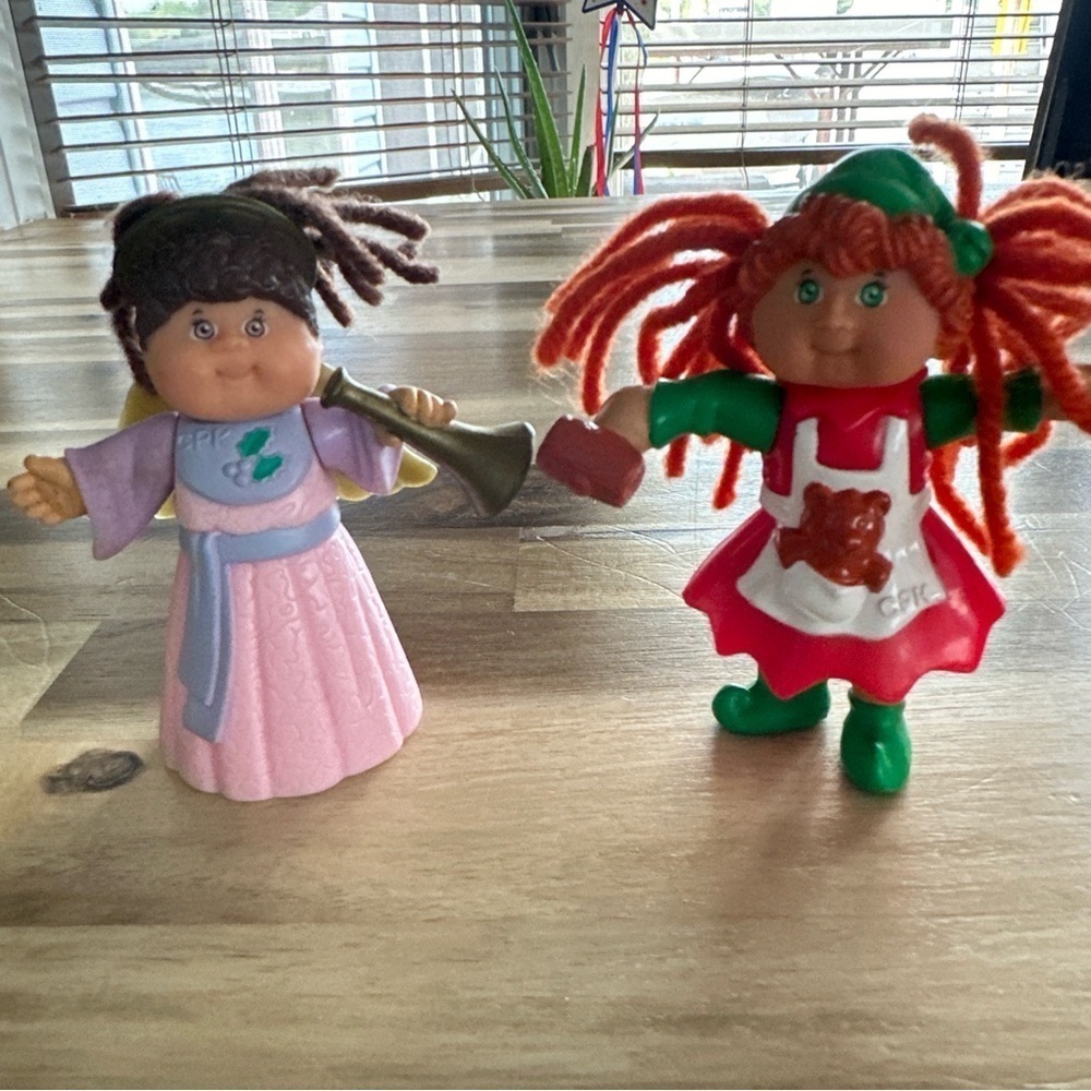 Vintage 1994 Cabbage Patch Kids McDonalds Toys Lot of 2 Collectible Ships Fast